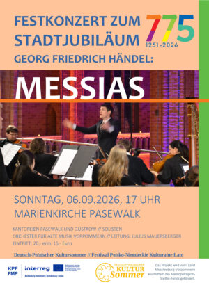 Festkonzert zum Stadtjubiläum am 06.09.